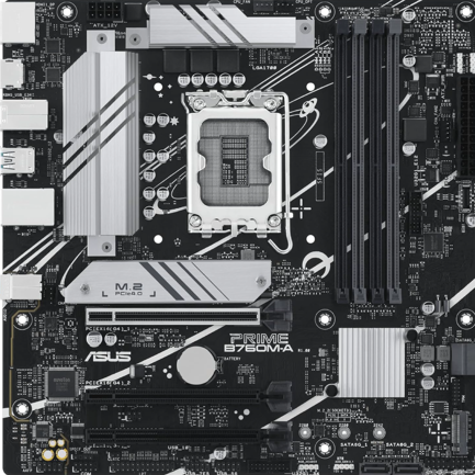 Tarjeta Madre Asus PRIME B760M-A-CSM S1700 MAX 128GB 4XDDR5 2XHDMI DP 2