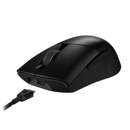 Mouse Gamer Asus P709 ROG Keris Wireless Aimpoint Ergonomico 36.000 DPI Inalambrico/Bluetooth/Alambrico Color Negro 2