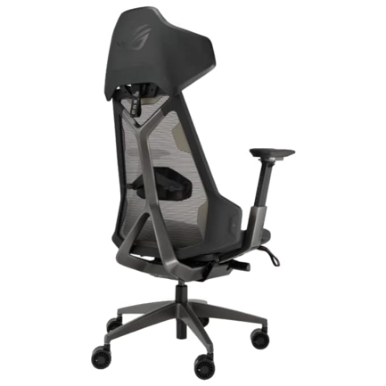 Silla Gamer Asus SL400 ROG Destrier Diseño Exoesquelético Soporte de Brazo Ajustable Color Negro 2