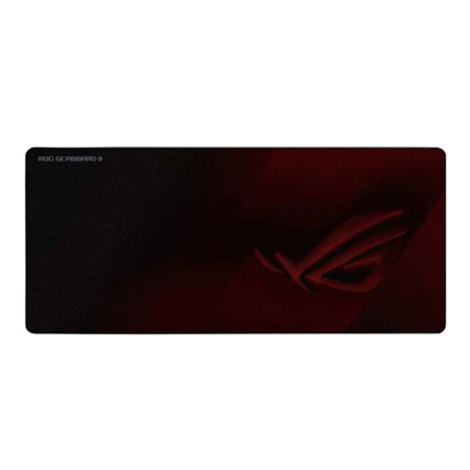 Tapete Mouse Pad Gamer Asus ROG Scabbard II 900X400X3MM Color Negro/Rojo