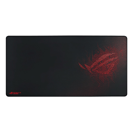 Tapete Mouse Pad Gamer Asus ROG Sheath 900x440x3mm Antideslizante Color Negro/Rojo