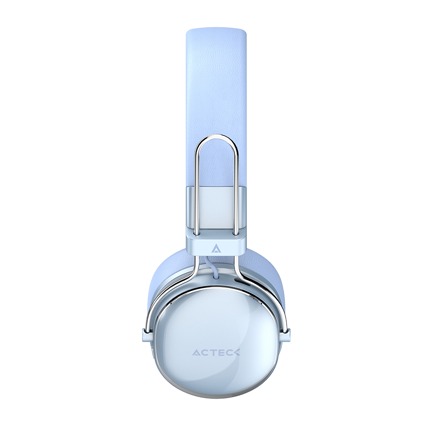 Audífonos Inalámbricos Acteck Over Ear Luxe Chic HP710 Elite Azul 2