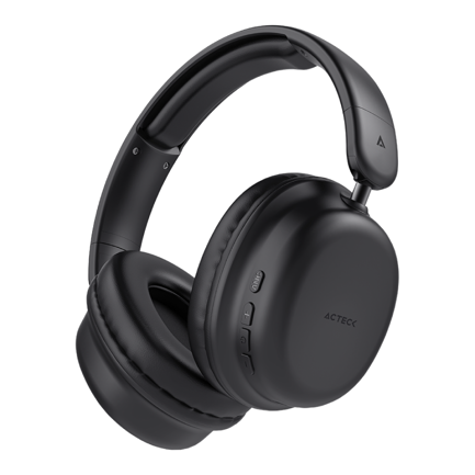 Audífonos Inalámbricos Acteck Over Ear Honour 2 Plus HP626 Negro 4