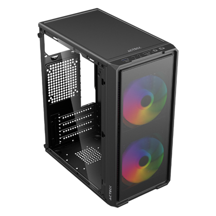 Gabinete Acteck Mini Torre Doom Ultra Mesh GI750M / Negro 6
