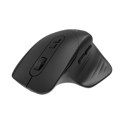 Kit Teclado y Mouse Acteck Creator Krea MK750 2 en 1 Teclado Slim y Mouse Ligero 2000DPI Negro-Gris 3