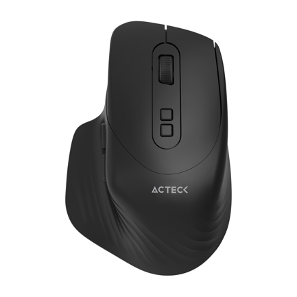 Kit Teclado y Mouse Acteck Creator Krea MK750 2 en 1 Teclado Slim y Mouse Ligero 2000DPI Negro-Gris 4