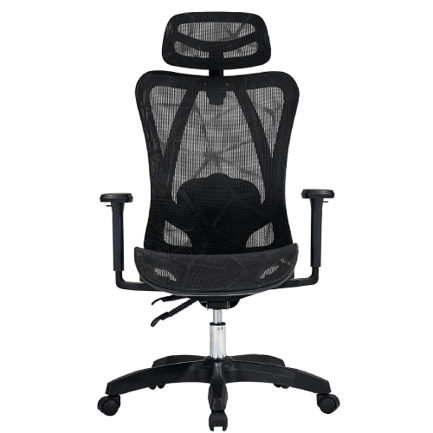 Silla de Oficina Ergonomica Acteck Floe Plus EC727 Soporta hasta 120 Kg 135° Inclinacion Elite Negro