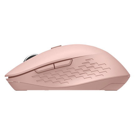Mouse Inalámbrico Acteck Optimize Flow MI480/2.4GHz/Hasta 1600DPI Rosa 3