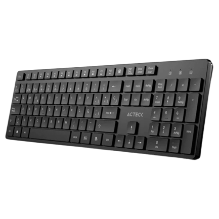 Teclado Acteck Inalámbrico Vantage Aero TI555 / Elite Negro