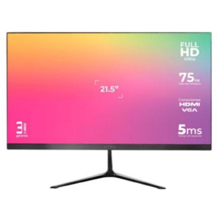 Monitor led acteck captive vivid sp215 plano/21.5/fullhd 1920x1080p/75hz/5ms/negro/ac-933858