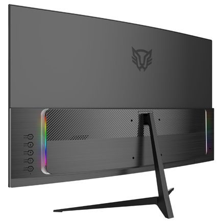 Monitor Balam Rush 23.8" Gaming Curvo Andromeda MAG24Y FHD R1800 180Hz 1ms VESA 75mm Legend Negro 2