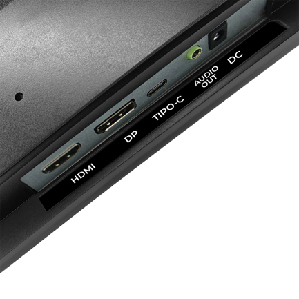 Monitor Balam Rush 23.8" Gaming Curvo Andromeda MAG24Y FHD R1800 180Hz 1ms VESA 75mm Legend Negro 4