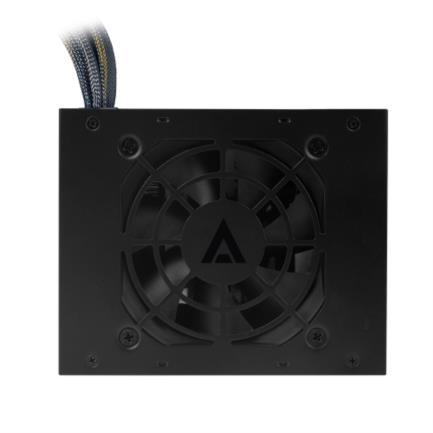 Fuente de poder acteck slim blazar fs650 / sfx / 650 w /1x20+4 pin / 1x4 pin / 2xsata / 2xmolex 4pin / no modular / negro / ac-933025