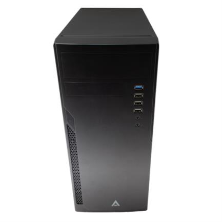 Gabinete acteck arsen x gm440 media torre con fuente 500w atx/micro atx/mini itx usb 3.0 color negro