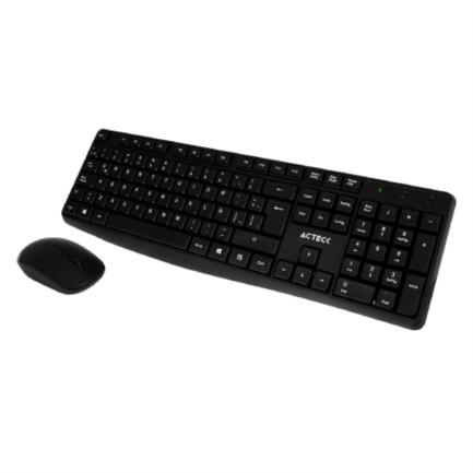 Kit Teclado y Mouse Inalámbrico Acteck Creator MK440 2.4Ghz 1200dpi Color Negro 2