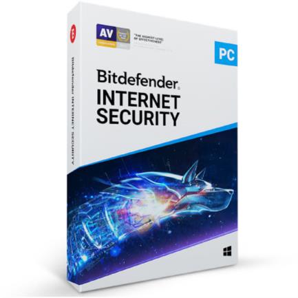 Licencia antivirus bitdefender internet security 1 año 10 usuarios caja