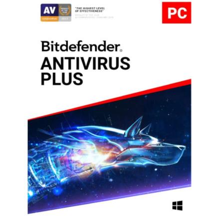 Licencia Antivirus Bitdefender Plus 1 Año 3 Usuarios