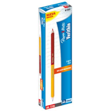 Lapiz berol verithin bicolor duo c/12