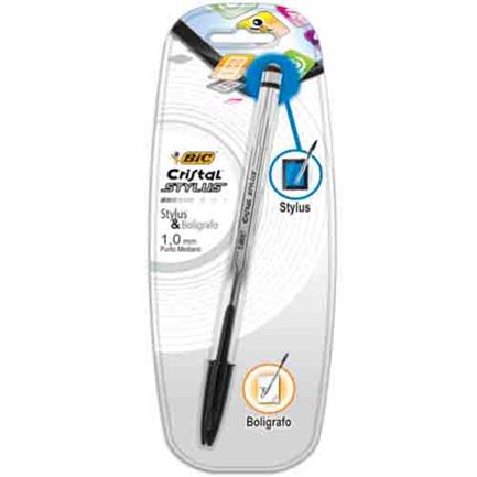 Boligrafo bic stylus 1.0mm 2 en 1 blister c/1