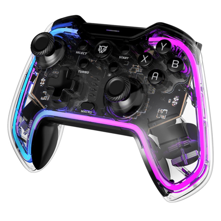 Gamepad Balam Rush Glow G595 Multiplataforma BT 5 Android/iOS/PS3/PS4/PC/Nintendo Switch 4