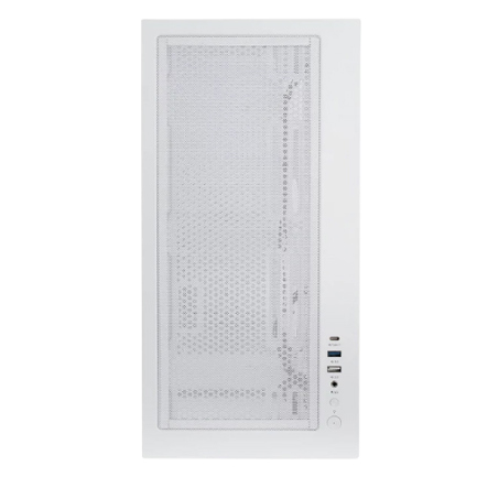 Gabinete Gamer Balam Rush Media Torre Tank Super 9200 TB Max MB ATX USB C 3.1/xUSB 3.0/USB 2.0 ARGB Blanco 4