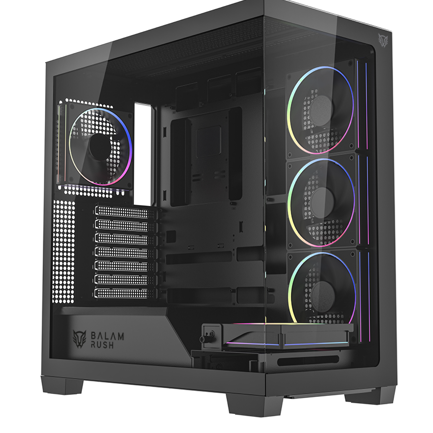 Gabinete Gamer Balam Rush Media Torre Tank Polar 7900 / Legend Negro