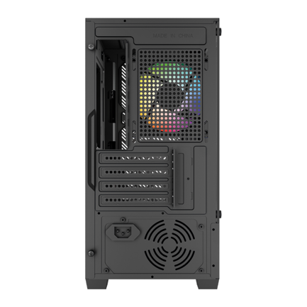 Gabinete Gamer Balam Rush Compact Mini Torre Nitrox Edge Aircool 4700A Negro 2
