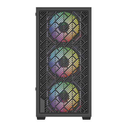 Gabinete Gamer Balam Rush Compact Mini Torre Nitrox Edge Aircool 4700A Negro 3