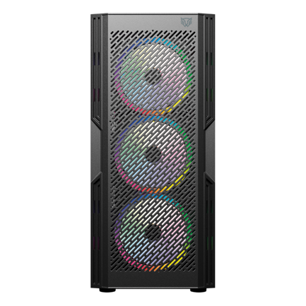 Gabinete Gamer Balam Rush Compact Media Torre Dragonfly Ventra GM570 / Negro 2