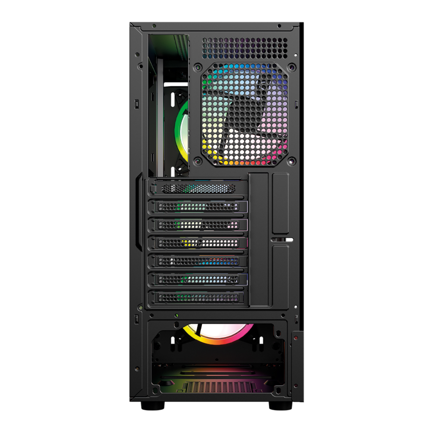 Gabinete Gamer Balam Rush Compact Media Torre Dragonfly Ventra GM570 / Negro 3