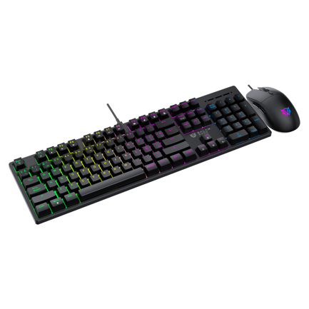 Combo Gamer Balam Rush Fusion Vanguard CKG690 Teclado Mecánico 104 Teclas Mouse 6D 7200 DPI Backlight Azender Negro 2