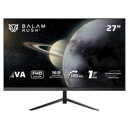Monitor Gamer Balam Rush Plano 27 VA / Titan MTG27Y Legend Negro 5