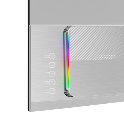 Monitor Gamer Balam Rush Curvo 23.8 VA / Andromeda MAG24Y Balam Rush/ Legend Blanco 3