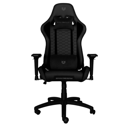 Silla Gamer Balam Rush Thunder V2 / Tela y Piel Reclinable / hasta 150 Kgs Ajuste 4D / Negro 4