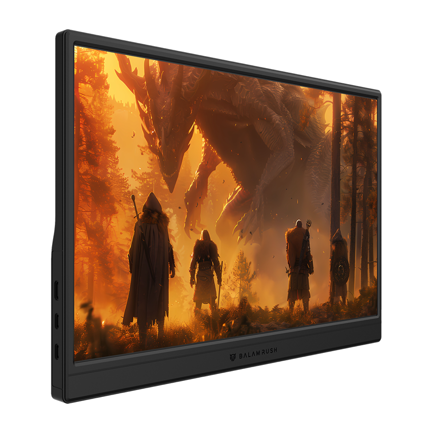 Monitor Balam Rush Portatil 15.6 Nomad Nm15d 4ms 60hz Full HD IPS LED HDMI USB-C Negro
