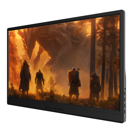 Monitor Balam Rush Portatil 15.6 Nomad Nm15d 4ms 60hz Full HD IPS LED HDMI USB-C Negro 2