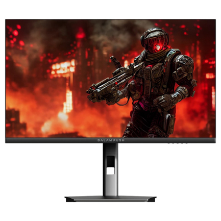 MONITOR GAMER BALAM RUSH ULTRA EXPLORER MXT27P / 27 PULG / PLANO / QHD / 165 HZ / PANEL IPS / 1 MS / AJUSTE DE ALTURA E INCLINACION / VESA / BOCINAS INTEGRADAS / 5 BOTONES / RGB / NEGRO / BR-940719 BR-940719,7506215940719 - Balam Rush
