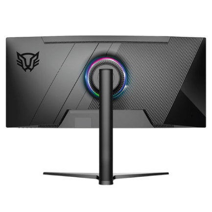 Monitor Balam Rush 34" Gaming Curvo Ultra Explorer MXT34P 34VA UWQHD R1500 HDR Altura Ajustable HDMI DP VES