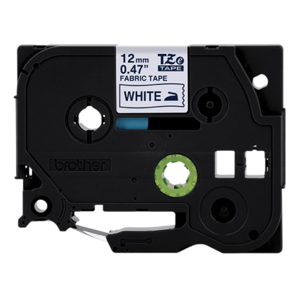 Cinta Brother TZEFA3 Azul sobre Cinta Blanca 1/2