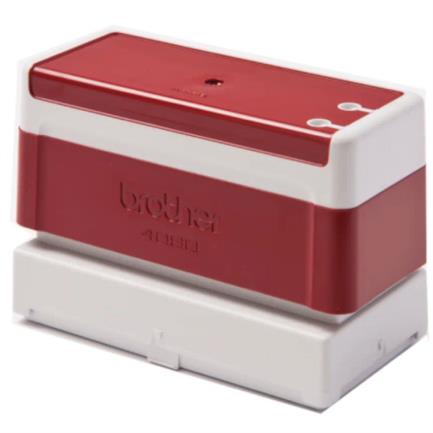 Sello Brother Entintado 40x90mm Paquete de 6 piezas Color Rojo