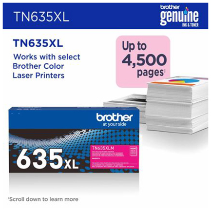 Cartucho de Tóner Brother Valor de rendimiento estándar (4500 páginas) magenta 2