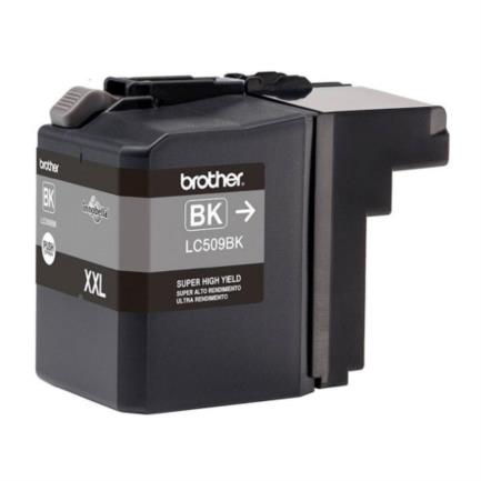 Tinta Brother LC509BK Súper Alto Rendimiento Hasta 2400 Páginas Color Negro 3
