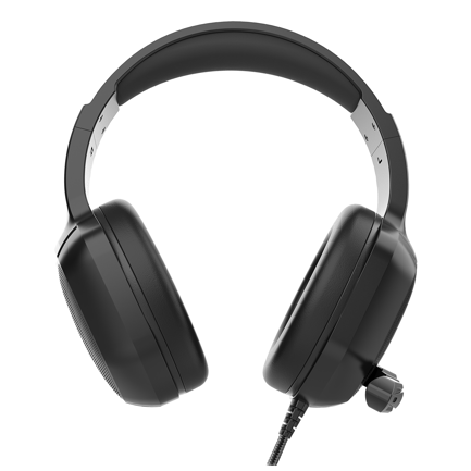 Audífonos Gamer Acteck Orphix II HS699 Alámbricos Over Ear Bocinas 50mm Mic Fijo Azender Negro 3