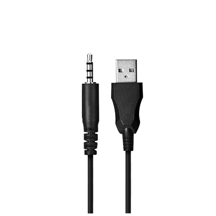 Audífonos Gamer Acteck Hesix II HS688 Alámbricos Over Ear Bocinas 50mm Mic Fijo Azender Negro 4