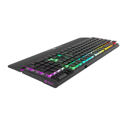 Teclado Gamer Acteck Mecánico Multidispositivo Dominate Expert GK979I/2.4MHz 2 modos Bluetooth Legend Negro