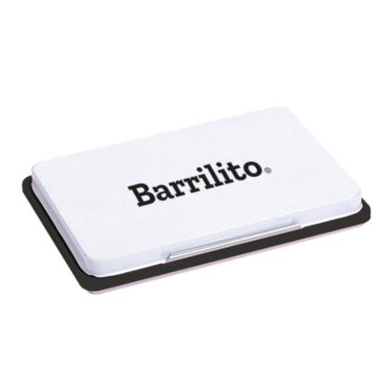 Cojín sellos barrilito entintado grande color negro