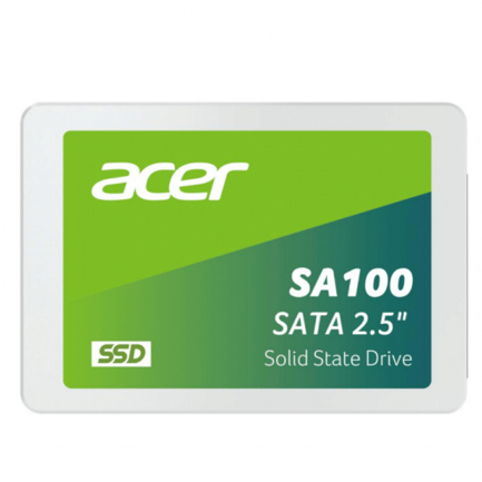Unidad Biwin SSD Acer SA100 2.5 480GB SATA 3 493 MB/s Escritura 560 MB/s Lectura