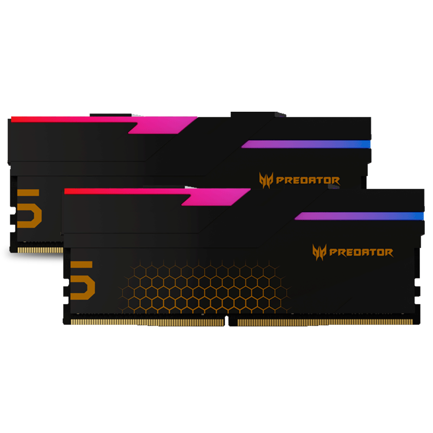 Memoria Biwin DIMM DDR5 Predator Hermes RGB Gaming 32GB (2X16GB) Negro 7200 MT/S CL34