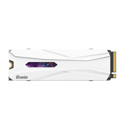 Unidad SSD Biwin X570H PRO 1TB + 1GB DRAM M.2 2280 PCIe Gen 5 con Disipador blanco 14000 MB/s 10500 MB/s