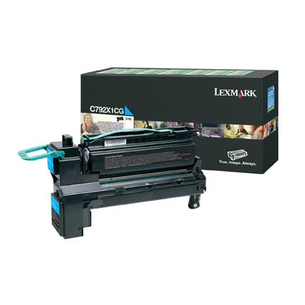 TONER LEXMARK CYAN EXTRA HIGH YIELD RETURN PROGRAM
